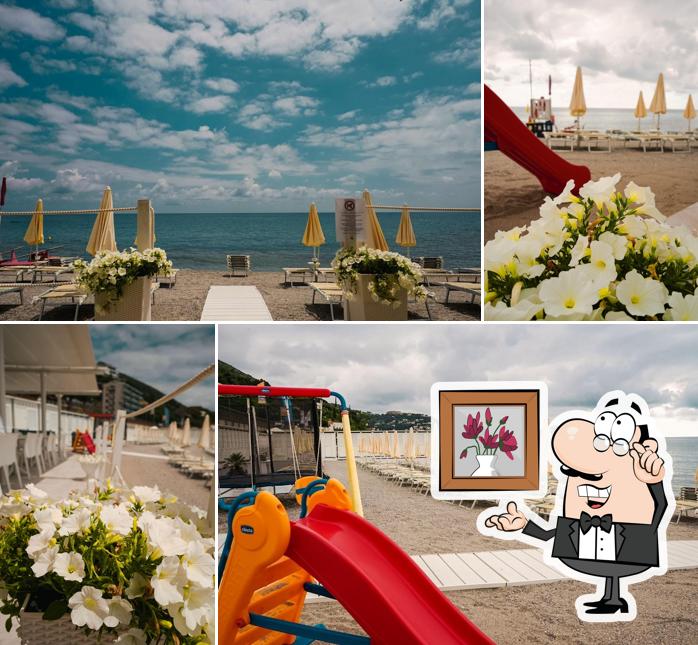 Gli interni di Bagni Lido Ristorante Beach Bar