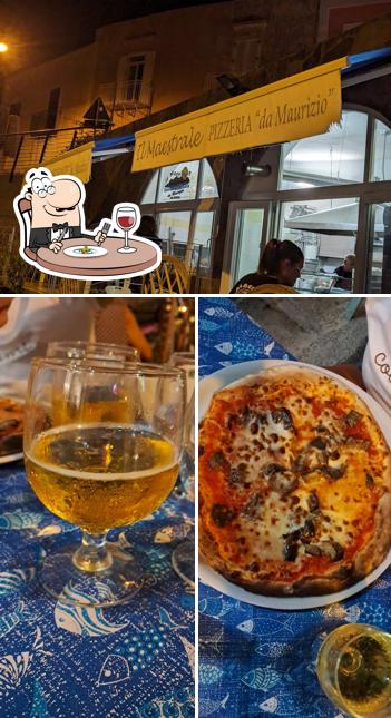 Dai un’occhiata alla foto che mostra la cibo e interni di Ristorante Pizzeria Il Maestrale
