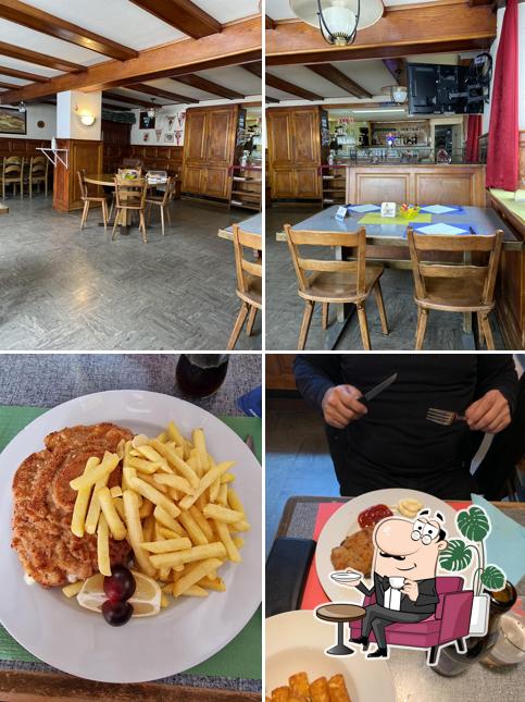 Gli interni di Restaurant Sportplatz