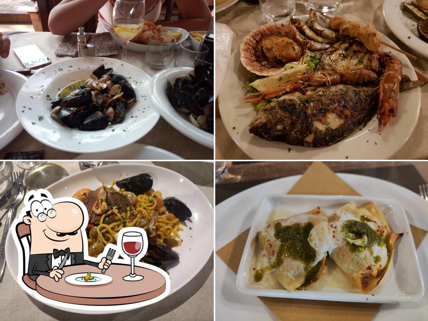 Cibo al Osteria Dei Due Carrettieri