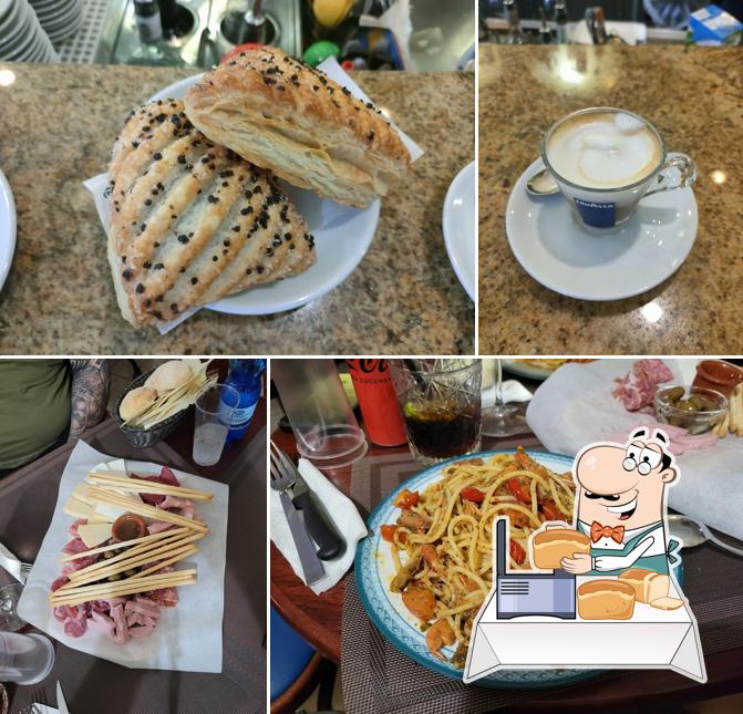 Pane all'aglio al New Bar Italy