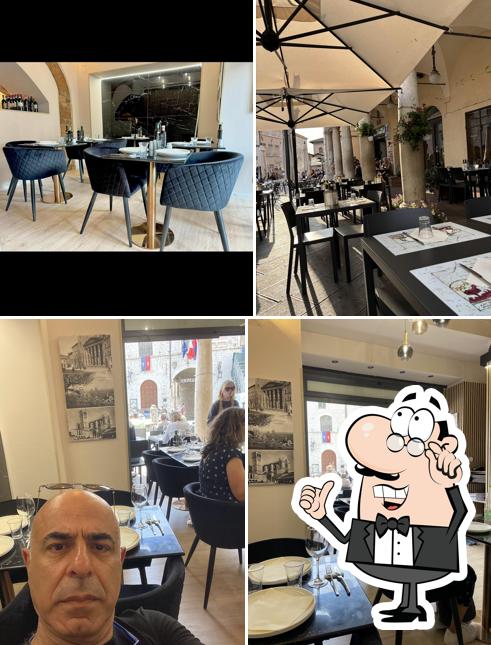 Gli interni di Ristorante vino e cucina