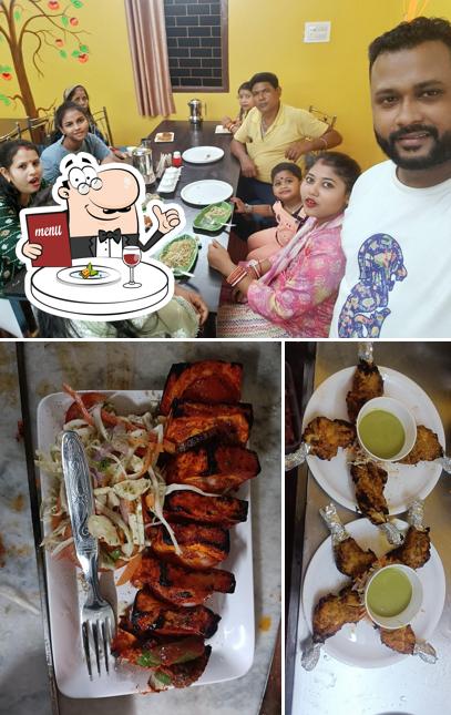 This is the picture displaying food and interior at Sai Masala Mantra