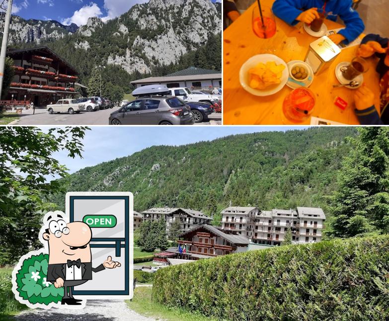 Hotel Le Pinete si caratterizza per la esterno e cibo