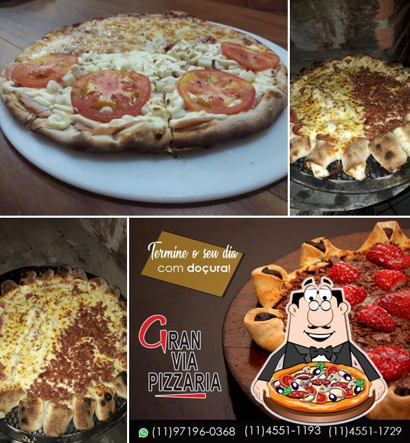 Consiga diferentes estilos de pizza