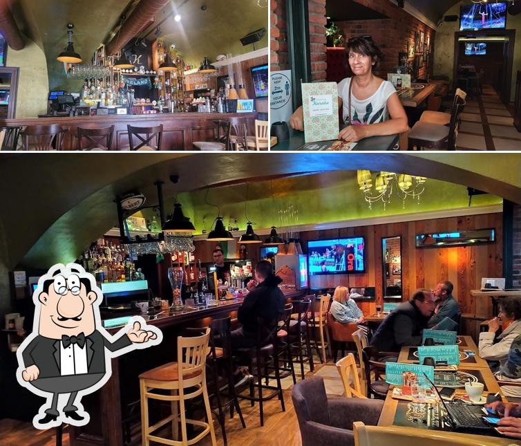 Gli interni di Irish Pub Karaka