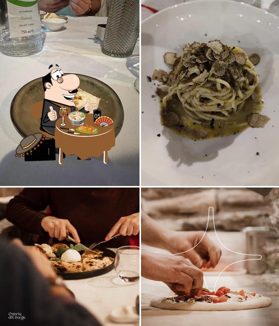 Cibo al Osteria del Borgo