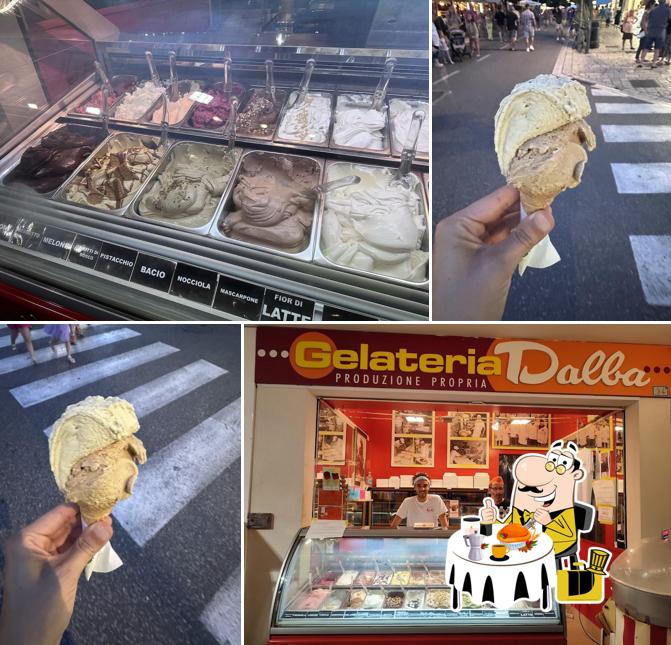 Cibo al Gelateria Dalba