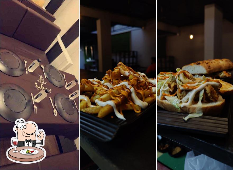 Food at Sufees Lounge