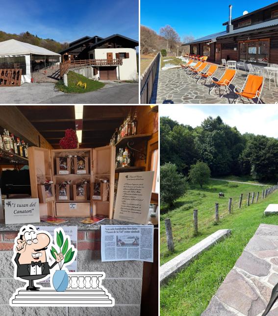 Curiosa tra gli esterni di Ristorante "La Bolla" a Castiglione d'Intelvi - RISTORANTE tra i sentieri della VALLE D'INTELVI vicino alla BIG BENCH 166