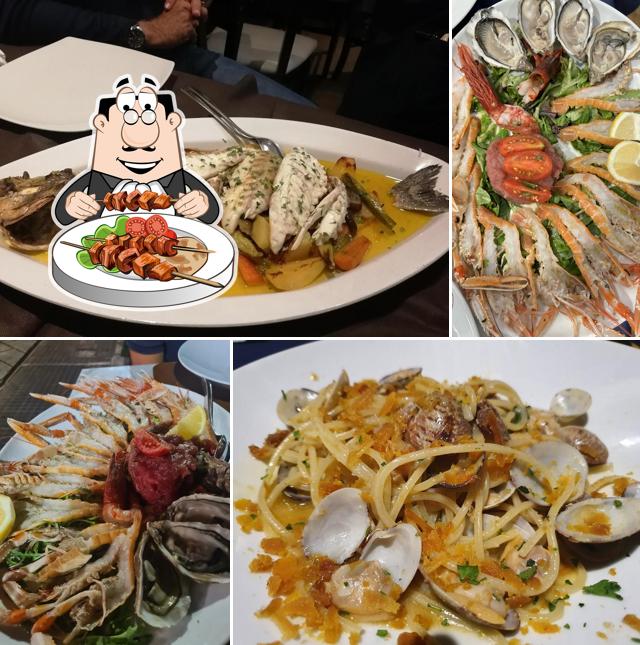 Cibo al ristorante Santa Monica