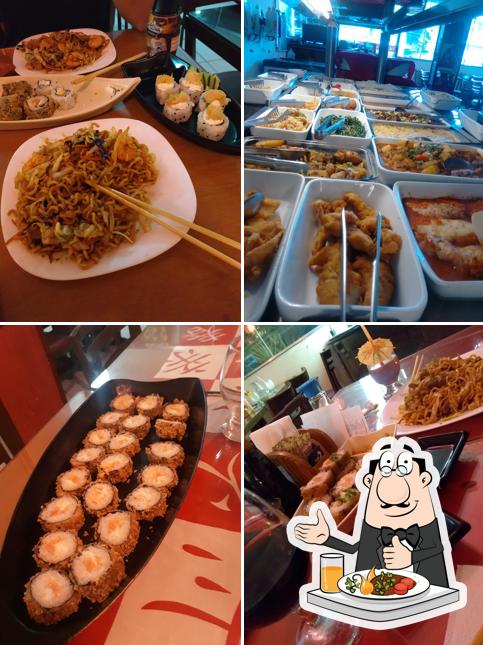 Comida em Restaurante Casa do Sushi