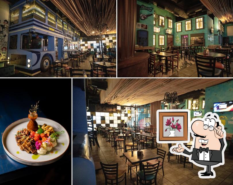 The interior of Agent Jack's Bar - Nagpur