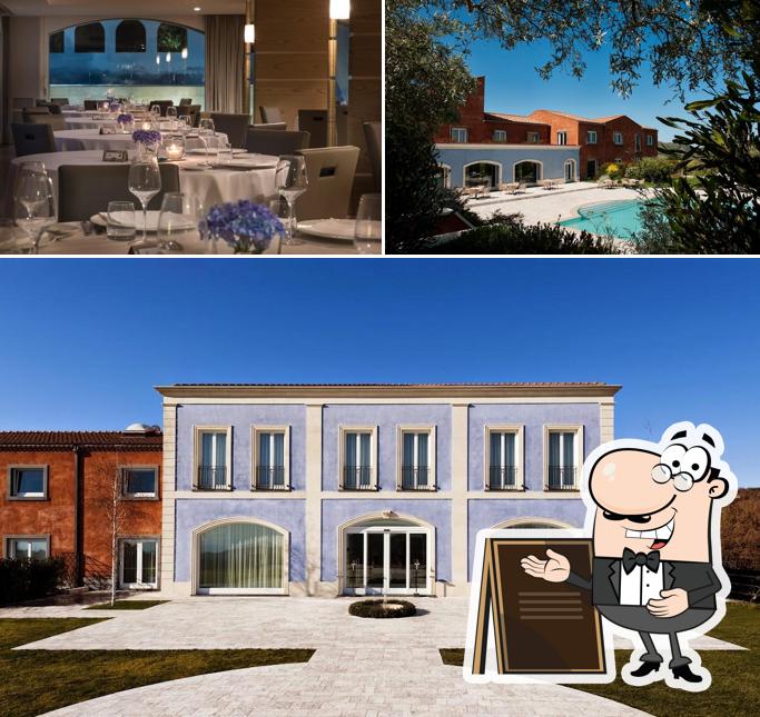 La immagine di esterno e tavolo da pranzo da 12 Fontane