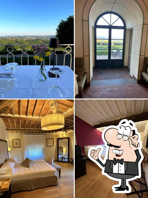 Dai un'occhiata agli interni di Castello la Leccia