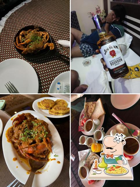 Food at Mohana Beach Resorts Mandarmani