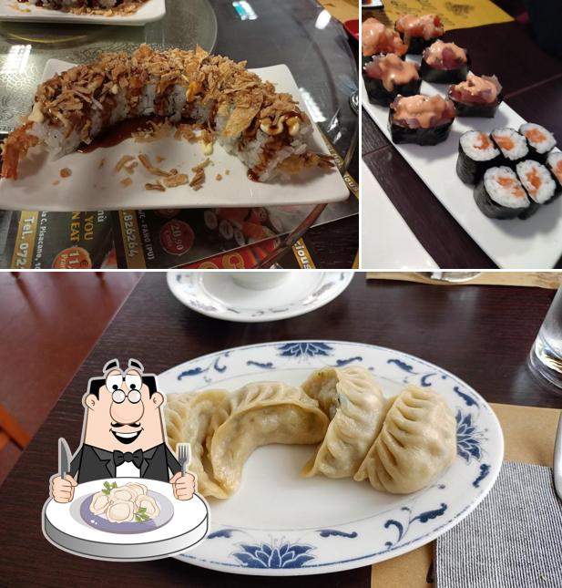 Ravioli cinesi al Ristorante Cinese /Giapponese - Hong Kong - Sushi Delicious