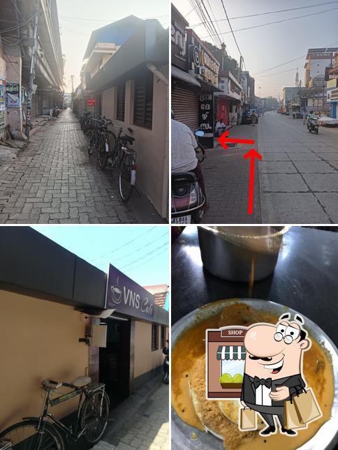 The exterior of VNS Cafe