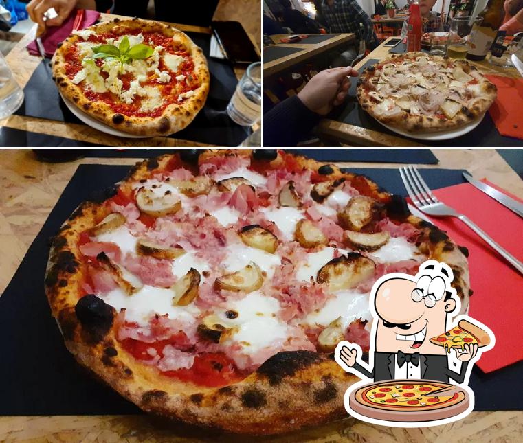 Scegli tra le svariate varianti di pizza
