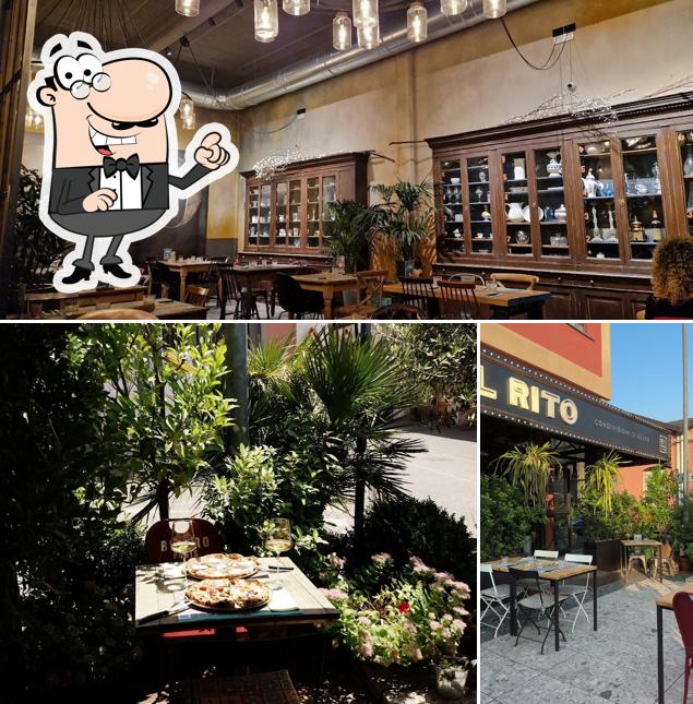 Gli interni di Il Rito - Condivisioni di gusto