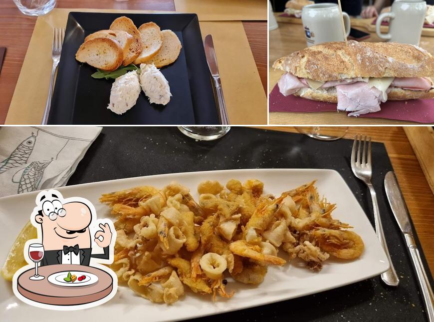 Cibo al Trattoria Mariuta