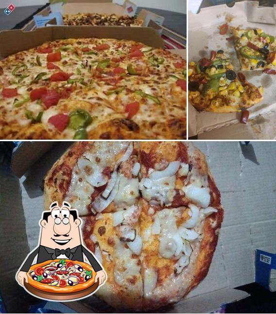 Try out different types of pizza