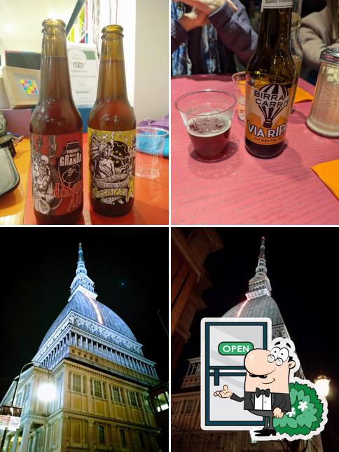 La esterno e bevanda del ristorante