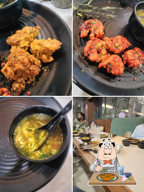 Chicken wings at New taste & flavour veg & non veg