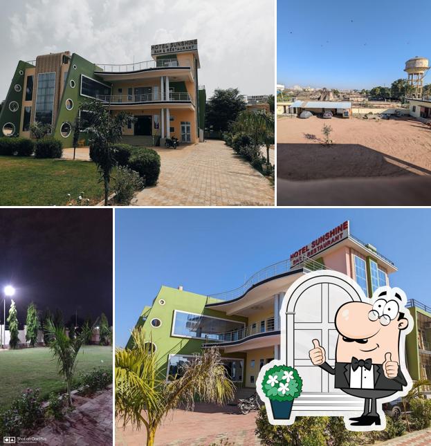 Enjoy the view outside Hotel Sunshine Pilani