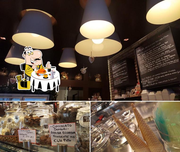 Platti al Gelateria di Qualita da Re