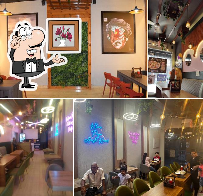 Check out how BURGER CAVE (Pure Veg) -Best Burger Restaurant in Dera Bassi Best Pizza Restaurant looks inside