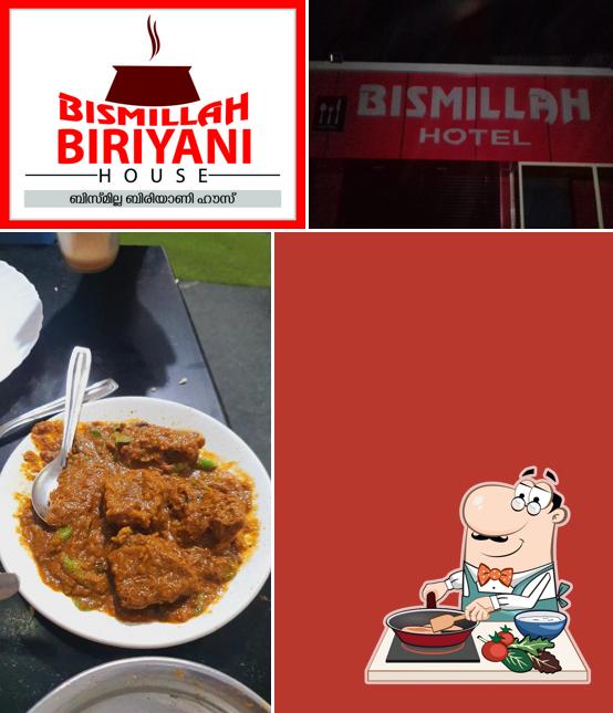 Chicken curry at Hotel BISMILLAH