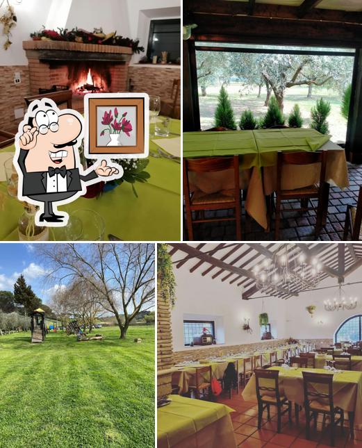 Gli interni di Tierra Agriturismo