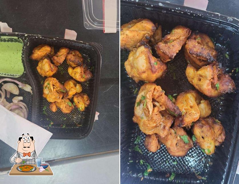 Chicken wings at Dum Safar Biryani