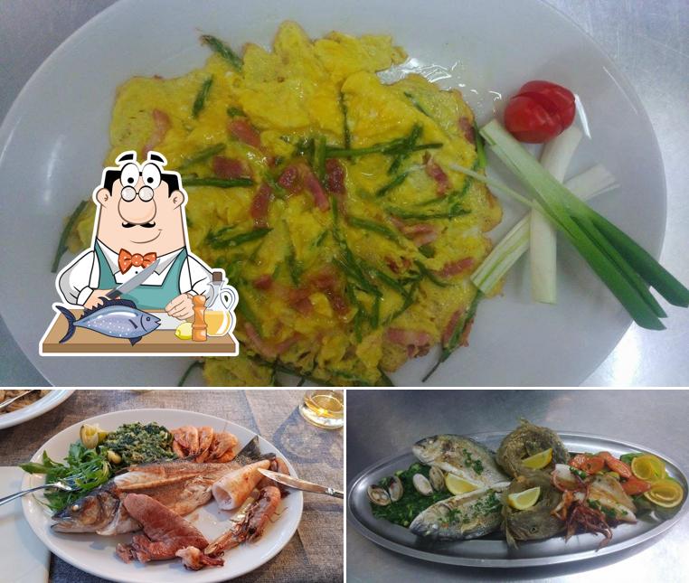 Salmone grigliato al Karlo Restaurant