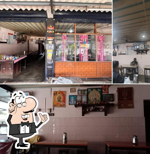 The interior of Mani's Hotel