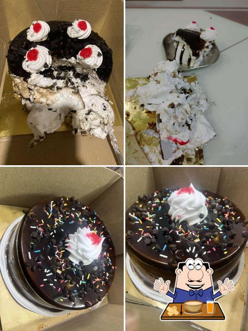 Food at Pooja's Cakes Bakery