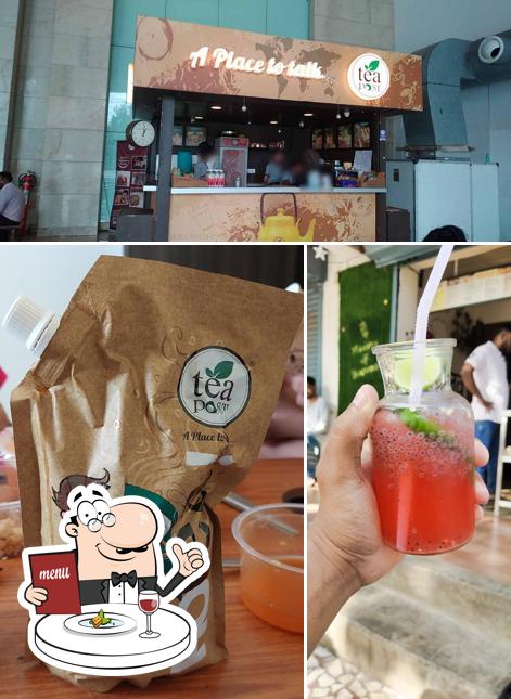 This is the photo showing food and exterior at Tea Post