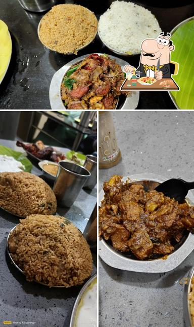 Meals at Abitha Biriyani