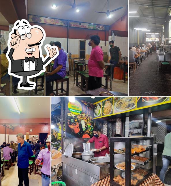 The interior of Hotel Abida