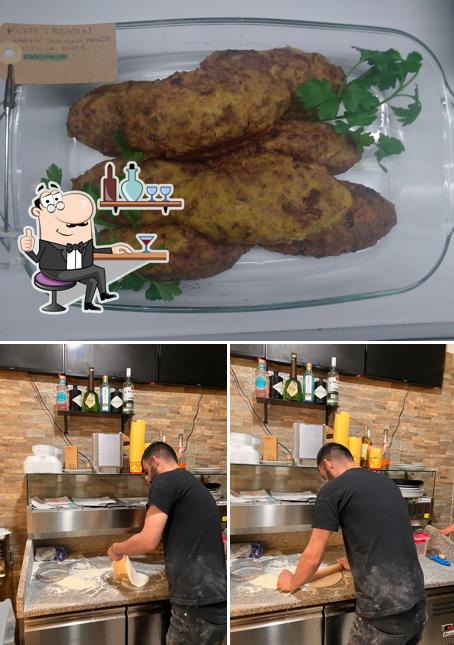 La foto della interni e cibo di Istanbul Kebab