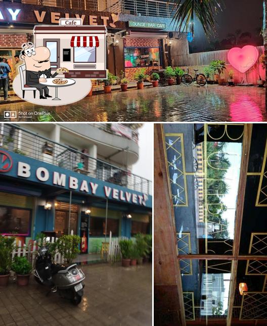 The exterior of Bombay Velvet Lounge Bar & Cafe
