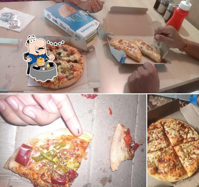 Food at Domino's Pizza Tilhari, Bhatauli