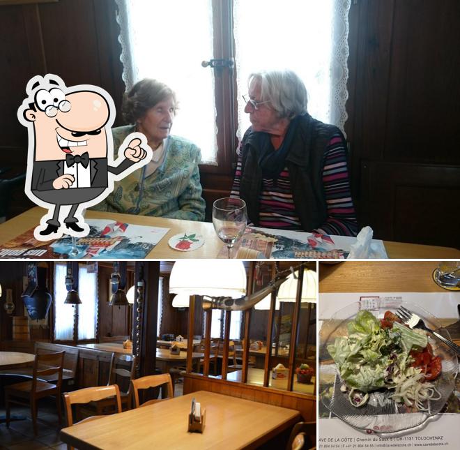 Gli interni di Restaurant zum Kreuz