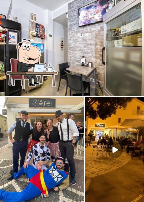 Gli interni di S’Arei Coffee& cream corner