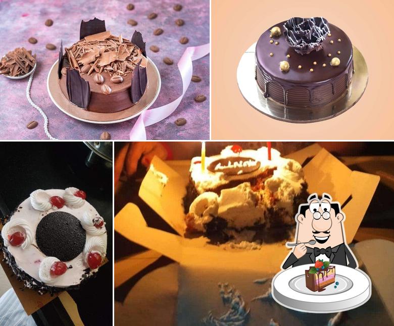 Chocolate cake at Monginis Cake Shop