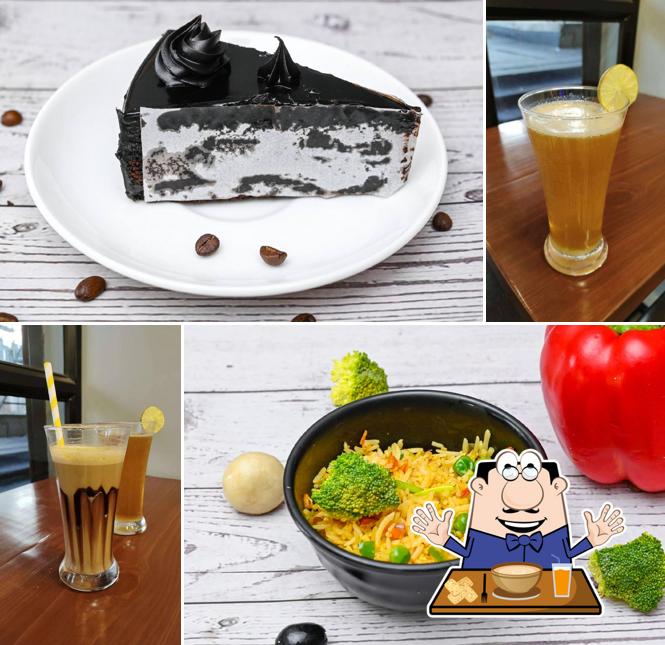 Chocolate mousse at Nescafe (Manish Nagar)