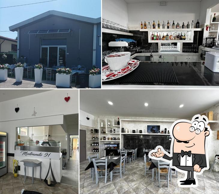 Gli interni di Montramito 91 Trattoria Pizzeria