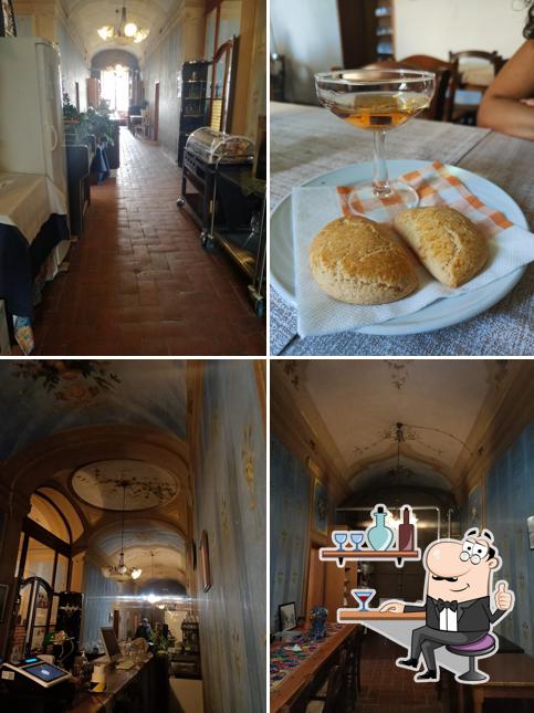 Gli interni di Trattoria Al Monastero