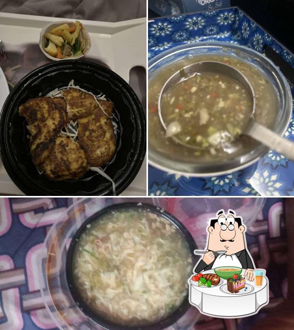 Hot and sour soup at What's on the Flame